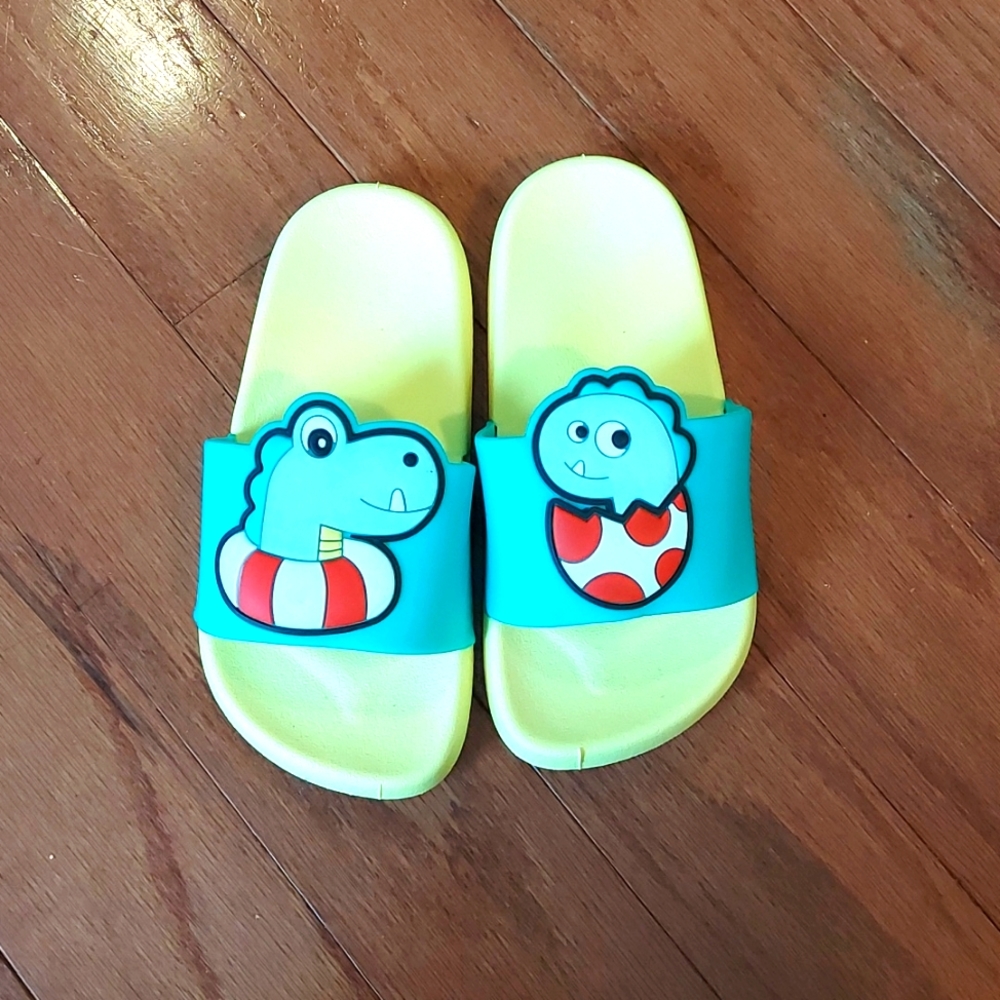 Dinosaur Kids Sandals Size 10 Toddler
